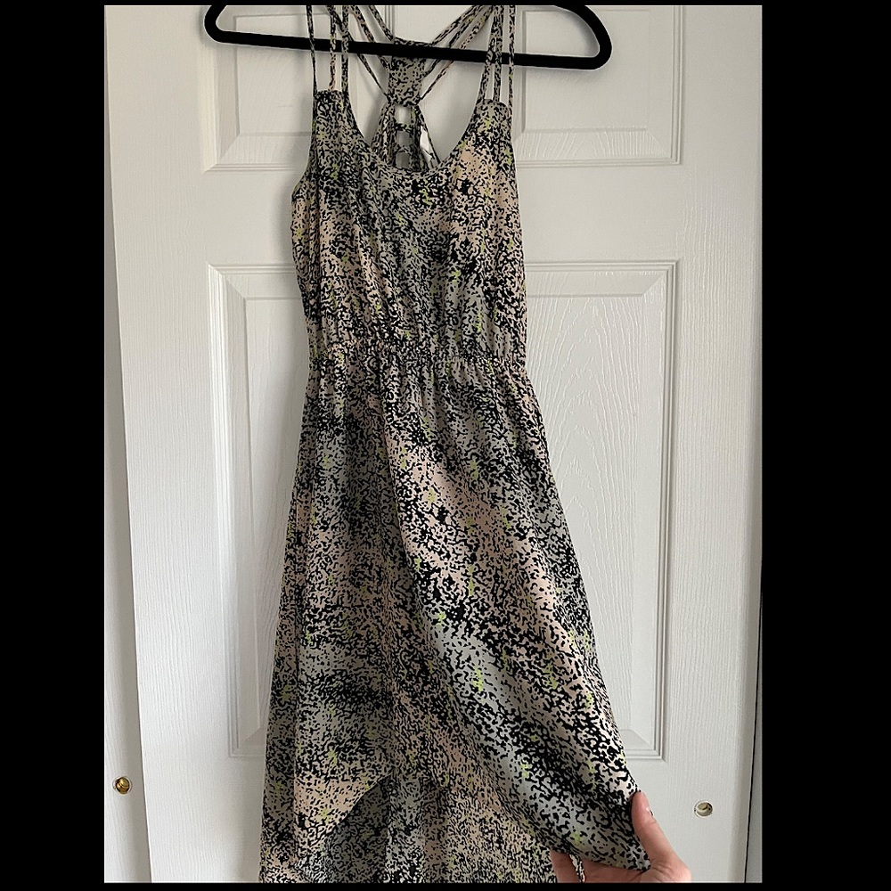 High low flowy dress